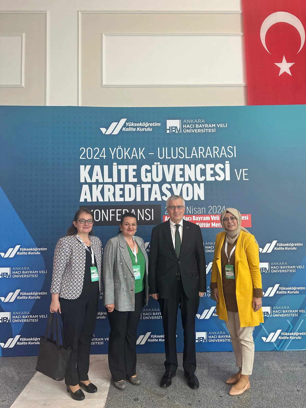 Kalite Komisyonumuz 2024 YÖKAK - Uluslararası Kalite Güvencesi ve Akreditasyon Konferansına katıldı!